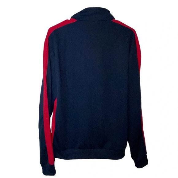 Southpole Navy Blue Red Tracksuit Set Mens Size Large Full Zip Sporty Active Y2K - Picture 4 of 11